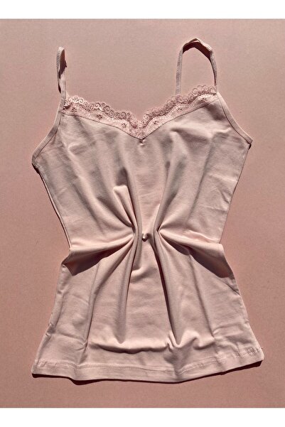 VicTroy Lace 4-Piece String Strap Cotton Lycra Blouse and 4 Gift Panties (SALMON-WHITE-ECRU-CLARET RED)