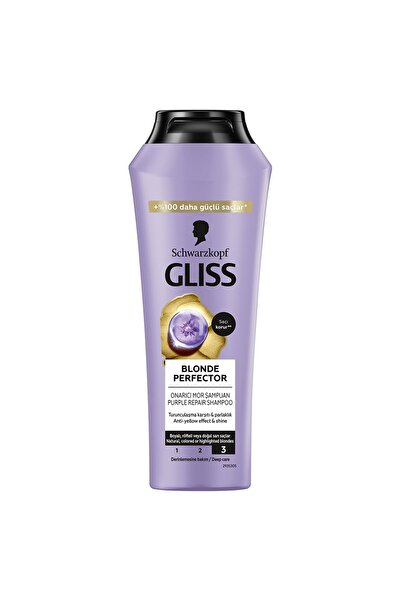 Gliss Blonde Perfector Onarıcı Mor Şampuan 250 Ml