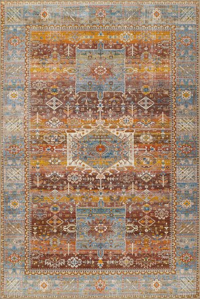 Rugs Modern Halı Covor decorativ cu motive tradiționale, realizat prin tehnic...