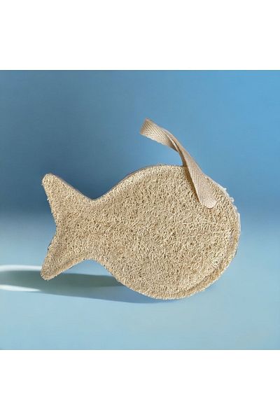 ilaslan international Natural Pumpkin Fish Children's Washcloth (1 Piece 15x10 Cm)
