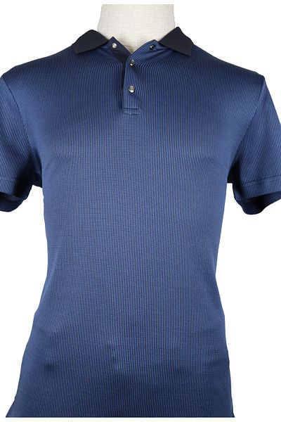 Nehir 241500305   - River Indigo T-Shirt, P. Collar, with Fence