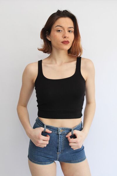 Rosse Butik بوستير نسائي باللون الأسود