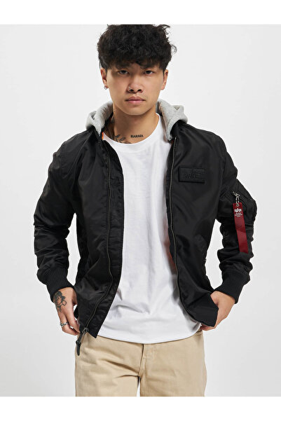 Alpha Industries Ανδρικό Μπουφάν Bomber 196108 Μαύρο