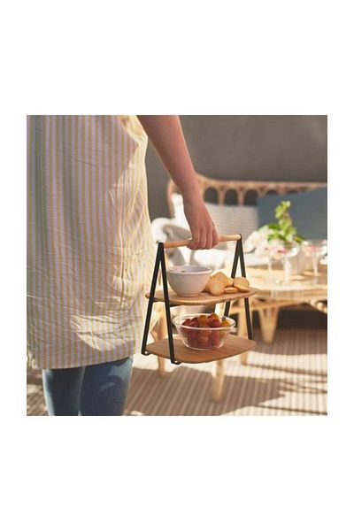 mutfak Serving Stand Tray Wooden