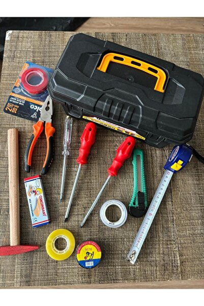 DİBA AVM El Aleti Seti Dolu Takım Çantası pense tornavida kontrol kalemi avadanlık çantası