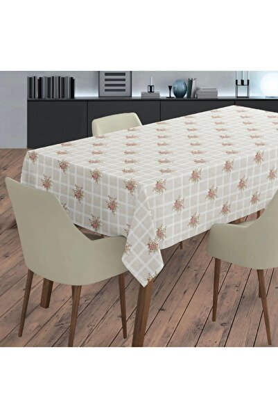 Sfr Home by FİSKOS مفرش طاولة من القماش الزيتي بقاعدة من ألياف PVC C47