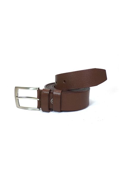 MENTOR REGALO Δερμάτινη αθλητική ζώνη Tan Colored Large Size - 83006