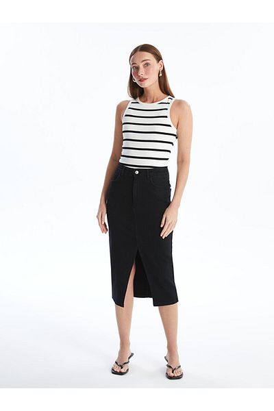 LC Waikiki Fusta slim-fit pentru femei LCW