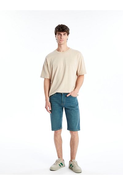 LC Waikiki Standard Fit Men's Jean Shorts