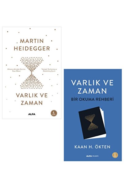 Alfa Yayınları Varlık Ve Zaman + Varlık Ve Zaman Bir Okuma Rehberi 2'li Set