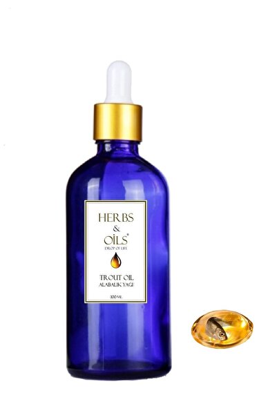 Herbs & Oils 100 مل زيت سمك السلمون المرقط
