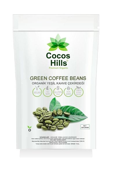 Cocos Hills Green Coffee Beans Green Coffee Bean 300 grams