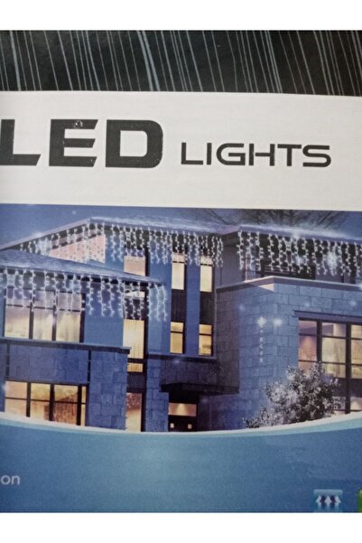 Oyuncakcii Yıldız Led Perde Işık (GÜN İŞIĞI), Uzaktan Kumandalı 8 Fonksiyonlu...