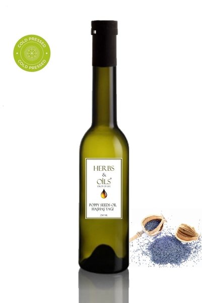 Herbs & Oils Poppy Oil Poppyseed Oil 250 ml