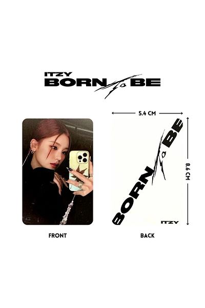 Kpop Dünyasi ITZY '' Born to Be'' Photocards Set V2