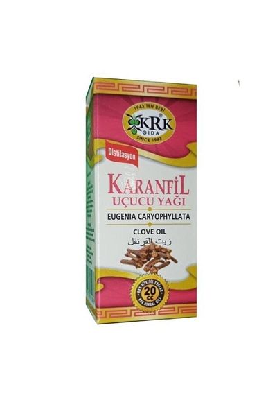 Krk Gıda 20 Ml 100% Pure Clove Essential Oil