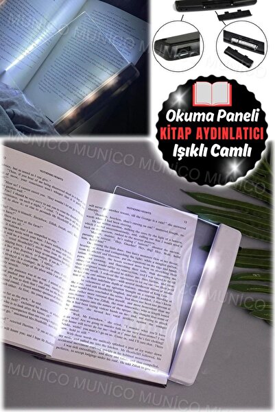 Munico Kitap Lambası: Okuma İçin Pratik ve Kullanışlı Uygun Okuma Işığı: Yeni...