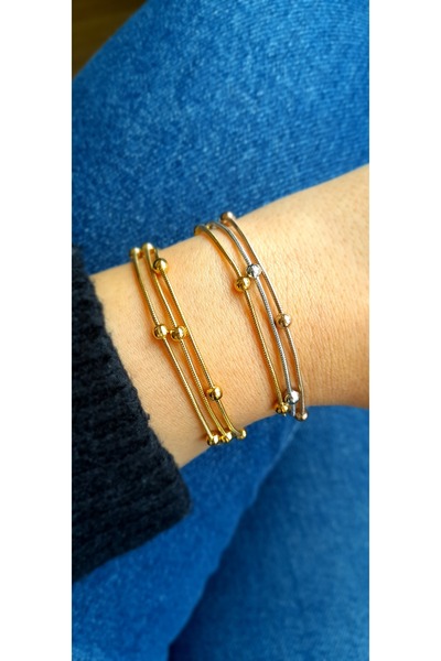 Opia JEWELRY Gold Steel Bracelet