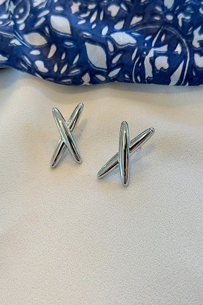 yucelique X Design - Steel Stud Earrings