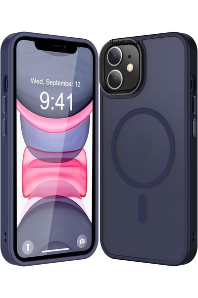 m.tk moveteck İphone 11 Kılıf (12 Görünümlü) Mat Magsafe Wireless Şarj Özelli...