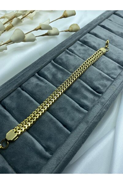 staınless steel ÇELİK DÜZ ÖRGÜ MODEL KALIN BİLEKLİK