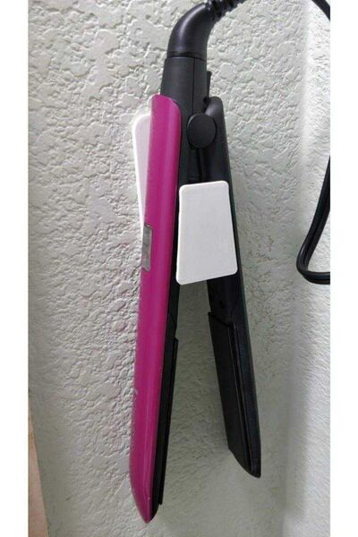 izzco حامل حائط لمكواة فرد الشعر، جهاز بلاستيكي