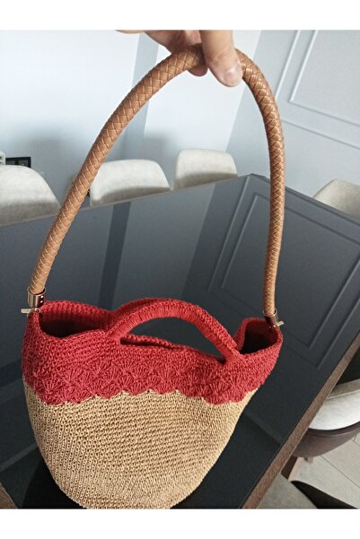 hobi duragı Паперова мотузка, ручної роботи плетена сумка