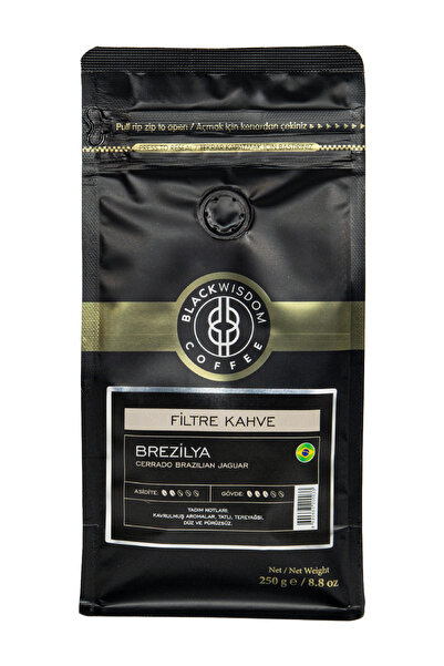 Black Wisdom البرازيل - قهوة سيرادو برازيلية جاكوار المطحونة 250 جرام