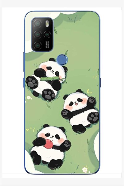 omix X300 Kamera Korumalı Baskılı Desenli Mutlu Pandalar stkx27