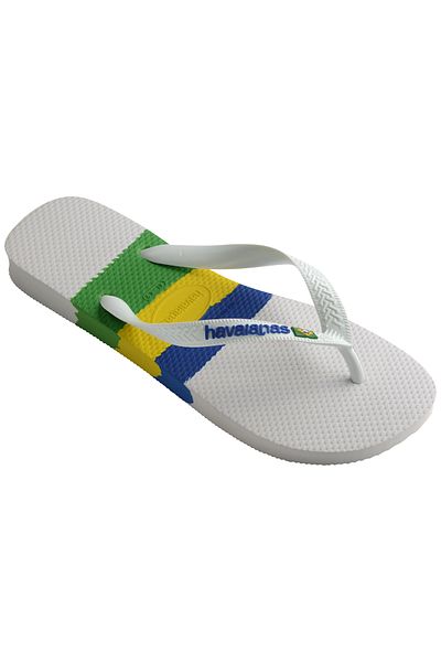 Havaianas Τεχνική Brasil 4147239 -0001 Μοντέλο Λευκές Παντόφλες