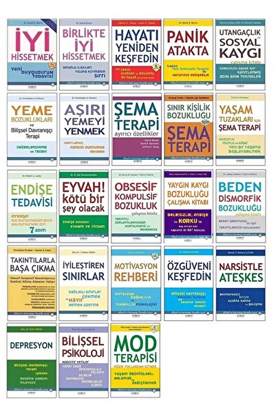 Psikonet Yayınları Psikonet 23 Kitaplık Dev Set