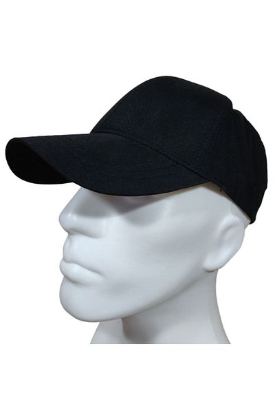 AXE SPORTSWEAR Unisex Black Micro Fabric - Adjustable Cap Velcro Arc Sports Baseball Cap Hat