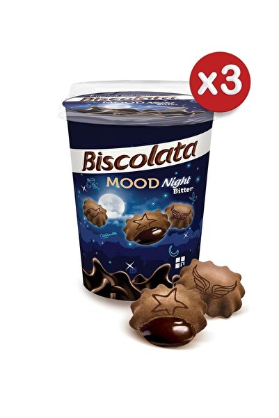 Biscolata Mood Night Bitter 125 Gr X 3