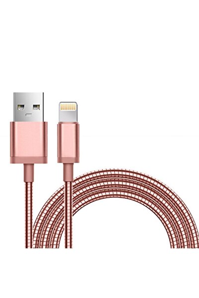 zore Iphone Metal Kablo Rose
