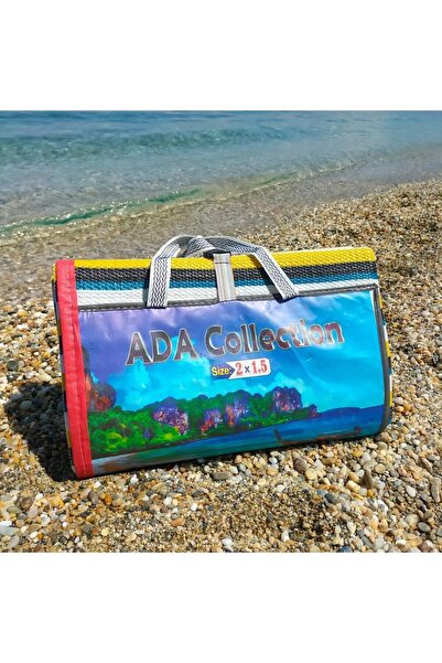 Retroom Çift Taraflı Piknik Örtüsü Ve Plaj Halısı, Çadır Içi Zemin Örtüsü, Ka...