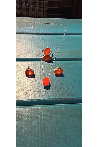 Ahududu Design Paraiba Gümüş Set
