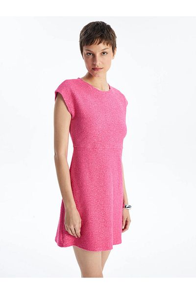 LC Waikiki LCW Vision - Women's Crew Neck Short Sleeve Dress