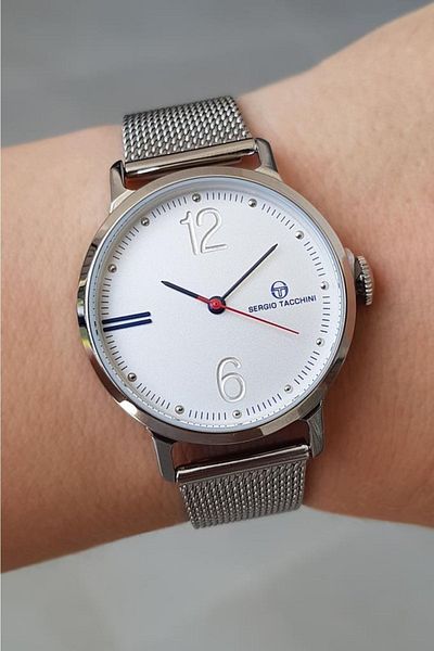 Sergio Tacchini Women's Wristwatch - Navy Blue Nato Strap Gift
