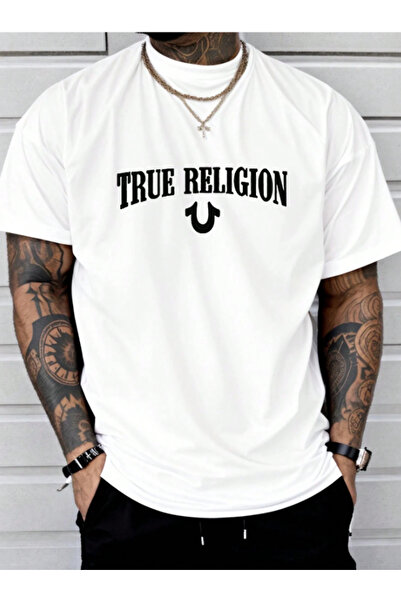 AEMİ ISTINSKA RELIGIJA Bela Oversize kroj T-shirt - okrugla kragna, 100% pamuk