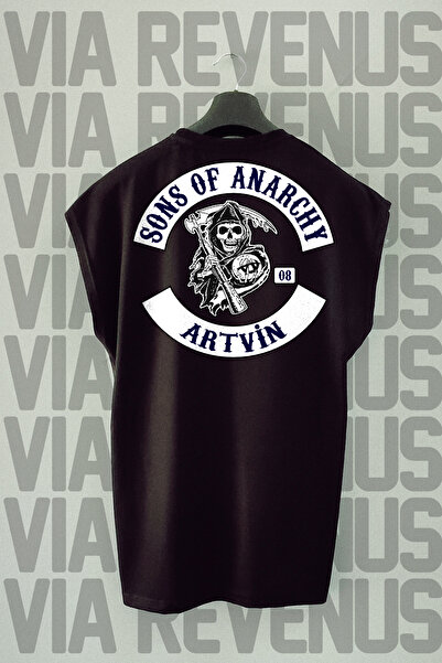 Vordevia Sons Of Anarchy - Orașul tău - ARTVIN 08 Tricou sport negru - Imprim...