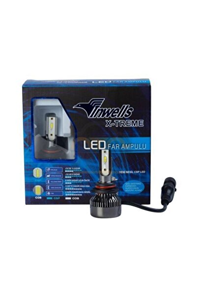 Inwells X-treme Csp Led Xenon 9012(hır2 uyumlu) Çipli 9000 Lümen 6000k Beyaz
