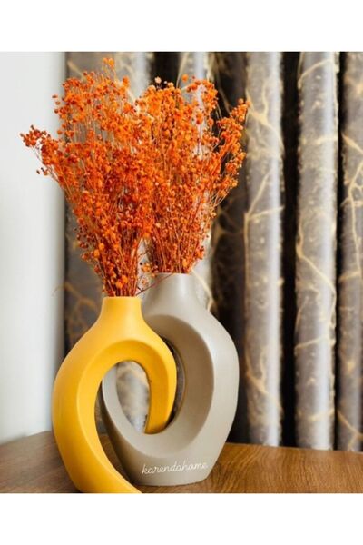 Genel Markalar Renkli Sarmaşık Vazo