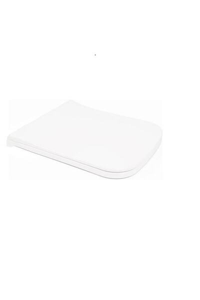 Çelik Ayna Soft Yavaş Kapanır Kare Melamin Klozet Kapağı