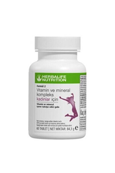 Herbalife Formül 2 Vitamin Ve Mineral Kompleks Kadınlar Için 60 Tablet