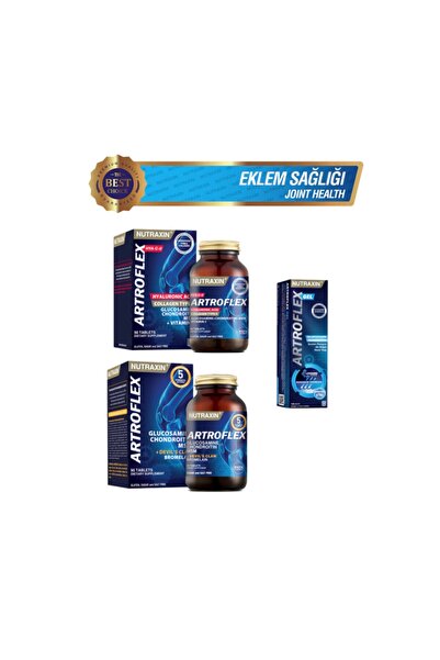 Nutraxin 3'lü Set - Artroflex 90 Tablet + Hya-c-ıı 90 Tablet + Jel 100 Ml