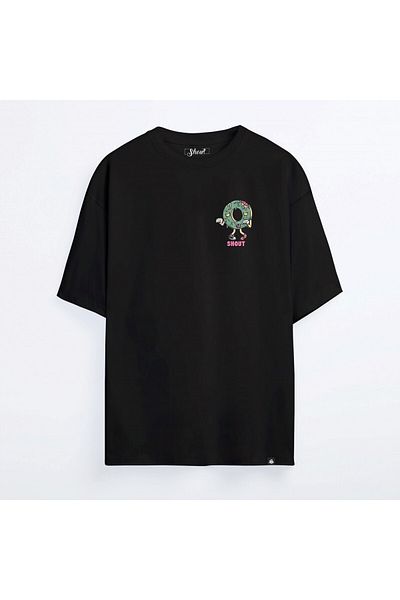 Shout Μπλουζάκι Unisex Oversize Zombie Donut