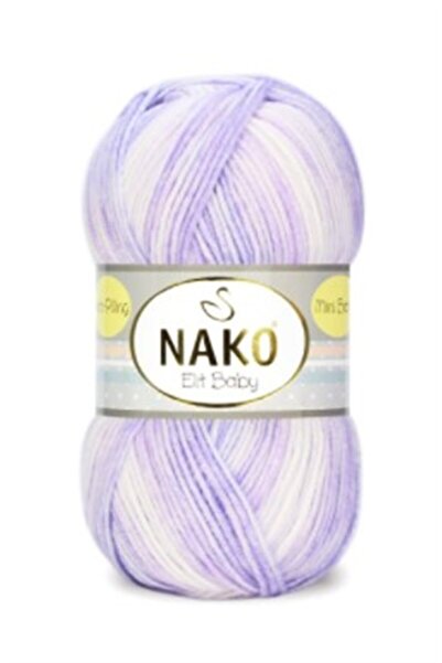 Genel Markalar Elit Baby Mini Batik 32460 Lila Rüya Rengi Anti Pilling Bebe E...