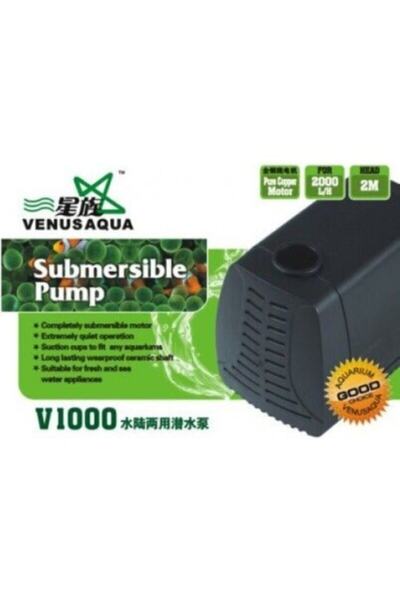 Venusaqua Akvaryum Sump Kafa Motoru 2000 Lt / H 40w V1000