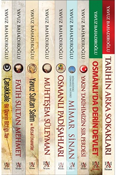 Panama Yayıncılık Yavuz Bahadıroğlu Seti (9 Kitap)