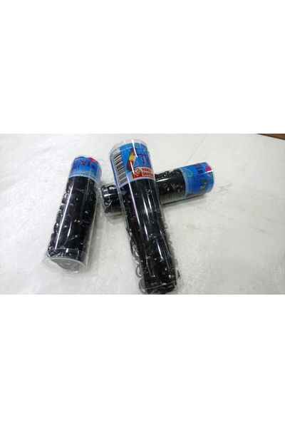 ztt Cataramă elastică subțire neagră - pachet de 5